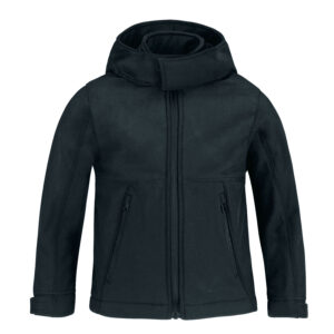 Veste softshell enfant à capuche – Résistante