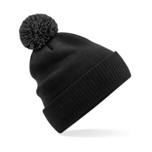 Bonnet à pompon bicolore – Style Snowstar