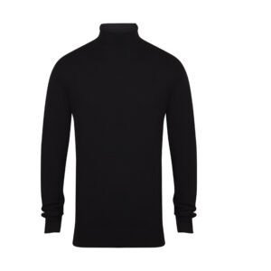 Pull homme col roulé – Maille confortable