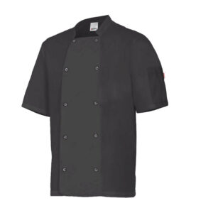 VESTE DE CUISINIER MC AVEC BOUTONS PRESSION
