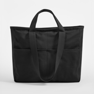 Sac cabas à doubles anses avec poches