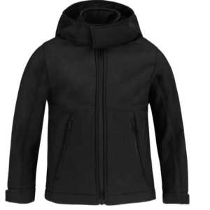 Veste softshell enfant à capuche – Résistante
