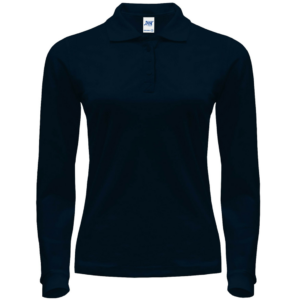Polo femme manches longues – Coupe regular