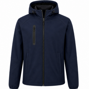 Veste softshell à capuche recyclée – 3 couches