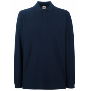 Polo premium manches longues – Coton épais